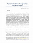 Research paper thumbnail of Aquecimento Global: Armagedom ou um caso de má gestão?