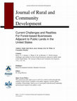 Research paper thumbnail of Current Challenges and Realities For Forest-based Businesses Adjacent to Public Lands in the United States