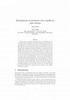 Research paper thumbnail of Entrepreneurs as Forecasters and a Market for their Services