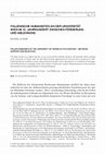 Research paper thumbnail of Italienische Humanisten an der Universität Wien des 15. Jahrhundert zwischen Förderung und Ablehnung