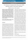 Research paper thumbnail of The Sherborne Developmental Movement (SDM) teaching model for pre-service teachers