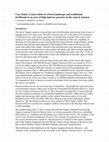 Research paper thumbnail of Case Study: Conservation of a forest landscape and traditional livelihoods in an area of high land use pressure in the central Amazon