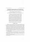 Research paper thumbnail of Preparation of aluminium pillared clay from Indonesian montmorillonite and its catalytic activity in bio-oil cracking