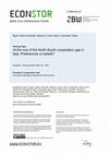 Research paper thumbnail of At the Root of the North-South Cooperation Gap in Italy: Preferences or Beliefs?