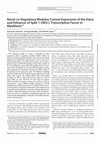 Research paper thumbnail of Novel cis-Regulatory Modules Control Expression of the Hairy and Enhancer of Split-1 (HES1) Transcription Factor in Myoblasts