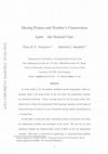 Research paper thumbnail of Moving Frames and Noether's Conservation Laws - the General Case