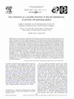 Research paper thumbnail of Prey attraction as a possible function of discoid stabilimenta of juvenile orb-spinning spiders