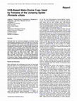 Research paper thumbnail of UVB-Based Mate-Choice Cues Used by Females of the Jumping Spider Phintella vittata