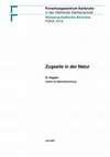 Research paper thumbnail of Zugseile in der Natur