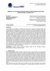 Research paper thumbnail of Removal of cationic dye (basic red 18) from aqueous solution using natural turkish clay