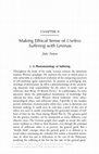 Research paper thumbnail of Making Ethical Sense of Useless Suffering with Levinas