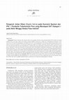 Research paper thumbnail of Pengaruh Jintan Hitam (Nigella Sativa) pada Konversi Sputum dan IFN- γ Penderita Tuberkulosis Paru yang Mendapat OAT Kategori I pada Akhir Minggu Kedua Fase Intensif