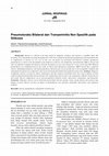 Research paper thumbnail of Pneumotoraks Bilateral dan Transaminitis Non Spesifik pada Silikosis