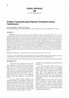 Research paper thumbnail of Problem Terapeutik pada Empiema Terlokulasi karena Tuberkulosis