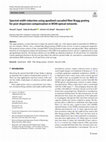 Research paper thumbnail of Spectral width reduction using apodized cascaded fiber Bragg grating for post-dispersion compensation in WDM optical networks