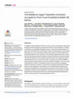 Research paper thumbnail of The Middle-to-Upper Paleolithic transition occupations from Cova Foradada (Calafell, NE Iberia)