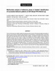 Research paper thumbnail of Multivariate analysis of defensive phase in football: Identification of successful behavior patterns of 2014 Brazil FIFA World Cup