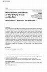 Research paper thumbnail of Naval Power and Effects of Third-Party Trade on Conflict