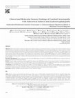 Research paper thumbnail of Clinical and Molecular Genetic Findings of Cerebral Arteriopathy with Subcortical Infarcts and Leukoencephalopathy