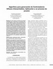 Research paper thumbnail of Algoritmo para generación de Controladores Difusos Interpretables. Aplicación a un proceso de presión