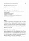 Research paper thumbnail of Coordination among courses and student involvement