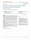 Research paper thumbnail of The impact of condom use on the HIV epidemic