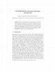 Research paper thumbnail of A deterministic method for solving the homogeneous Boltzmann equation