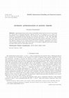 Research paper thumbnail of Entropic approximation in kinetic theory