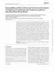 Research paper thumbnail of Susceptibility profile of clinical and environmental isolates ofCryptococcus neoformansandCryptococcus gattiiin Uberaba, Minas Gerais, Brazil