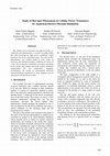 Research paper thumbnail of Study of Hot-Spot Phenomena in Cellular Power Transistors by Analytical Electro-Thermal Simulation