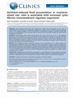 Research paper thumbnail of Genistein-induced fluid accumulation in ovariectomised rats' uteri is associated with increased cystic fibrosis transmembrane regulator expression