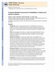 Research paper thumbnail of Haley et al 2011 Computer-Mediated Assessment of Intelligibility in Aphasia and Apraxia of Speech-NIHPA