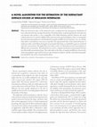 Research paper thumbnail of A Novel Algorithm for the Estimation of the Surfactant Surface Excess at Emulsion Interfaces