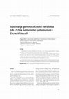 Research paper thumbnail of Genotoxicity of GAL-57 Herbicide in Salmonella typhimurium and Escherichia coli