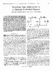 Research paper thumbnail of Switching time bifurcations in a thyristor controlled reactor