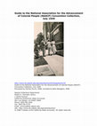 Research paper thumbnail of Guide to the National Association for the Advancement of Colored People (NAACP) Convention Collection, July 1949