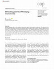 Research paper thumbnail of Detecting astroturf lobbying movements