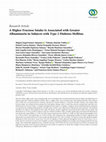 Research paper thumbnail of A Higher Fructose Intake Is Associated with Greater Albuminuria in Subjects with Type 2 Diabetes Mellitus