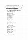 Research paper thumbnail of A comparison of genetic imputation methods using Long Life Family Study genotypes and sequence data with the 1000 Genome reference panel