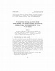 Research paper thumbnail of Weighted Inequalities for One-Sided Vector-Valued Maximal Operators with Respect to a Function