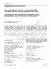 Research paper thumbnail of Increasing the density of markers around a major QTL controlling resistance to angular leaf spot in common bean