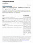 Research paper thumbnail of SARS-CoV-2 introductions and early dynamics of the epidemic in Portugal