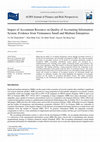 Research paper thumbnail of Impact of Accountant Resource on Quality of Accounting Information System: Evidence from Vietnamese Small and Medium Enterprises