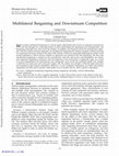 Research paper thumbnail of Multilateral Bargaining and Downstream Competition