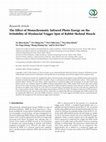 Research paper thumbnail of The Effect of Monochromatic Infrared Photo Energy on the Irritability of Myofascial Trigger Spot of Rabbit Skeletal Muscle