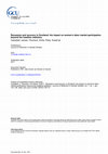 Research paper thumbnail of Recession and Recovery in Scotland the Impact on Women S Labor Market Participation Beyond the Headline Statistics