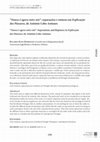 Research paper thumbnail of Nunca é agora entre nós" : separações e ruturas em Explicação dos Pássaros, de António Lobo Antunes