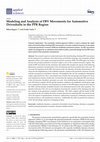 Research paper thumbnail of Modeling and Analysis of FBV Movements for Automotive Driveshafts in the PPR Region