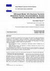 Research paper thumbnail of GIS-based Model: 5A’s Business Tourisms: Attractions, Accommodations, Access, Amenity, and Awareness).