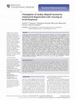 Research paper thumbnail of Prolongation of Cardiac Allograft Survival by Endometrial Regenerative Cells: Focusing on B-Cell Responses